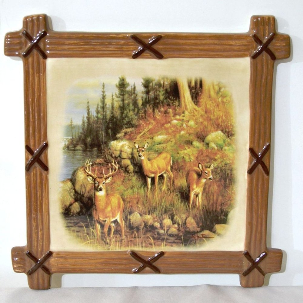 Hautman Deer Trivet / Wall Decor
